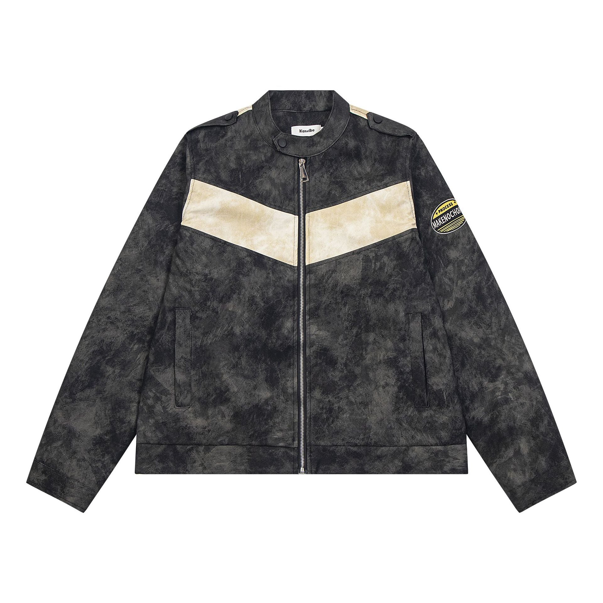 Clash collar jacket