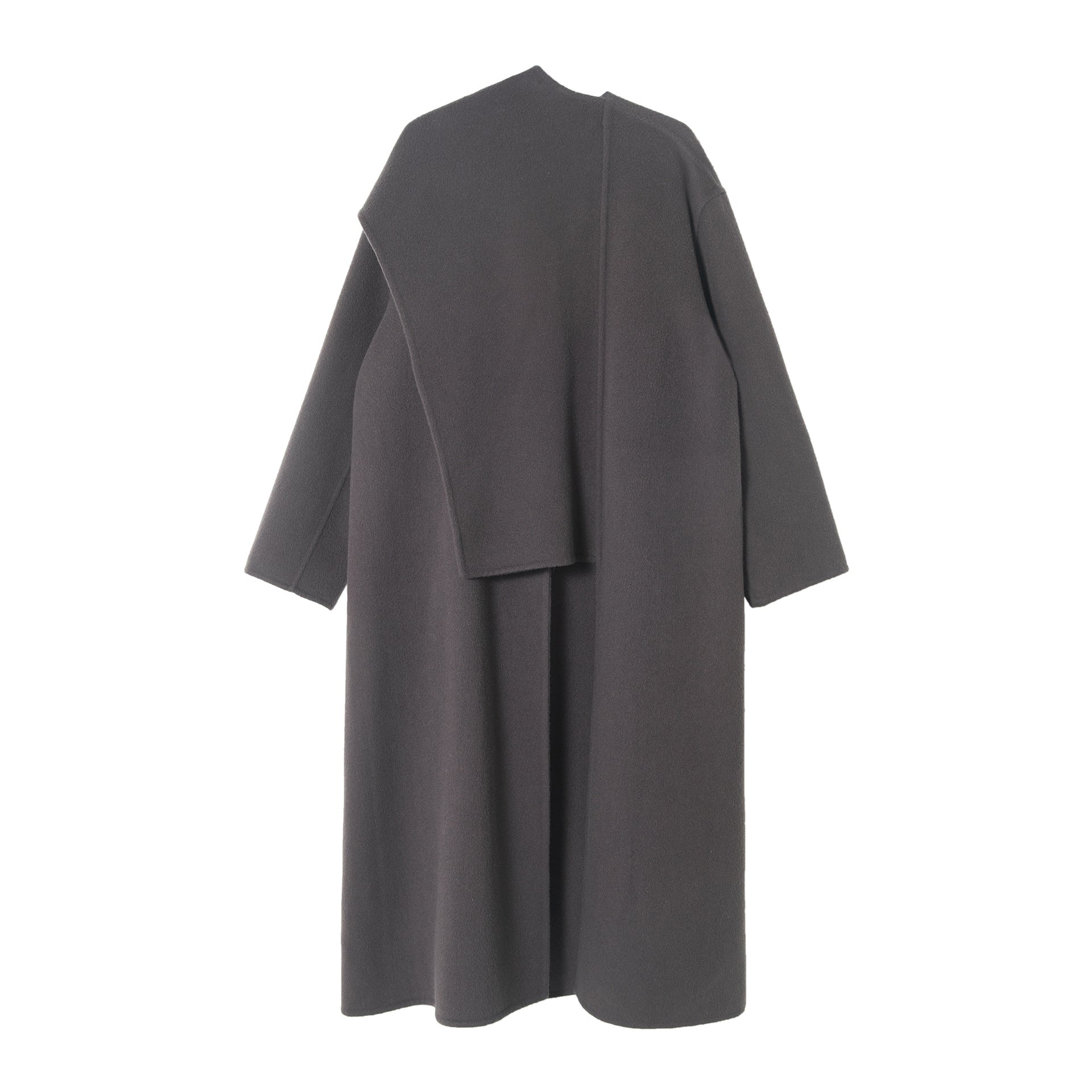 Double-sided woolen coat