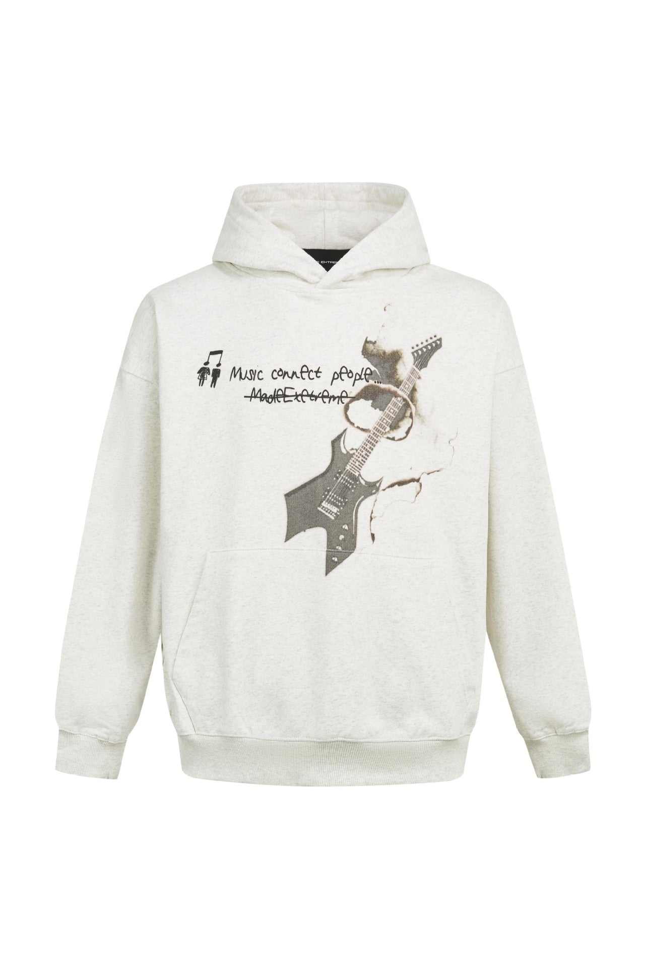 Rock Guitar Print sweatshirt