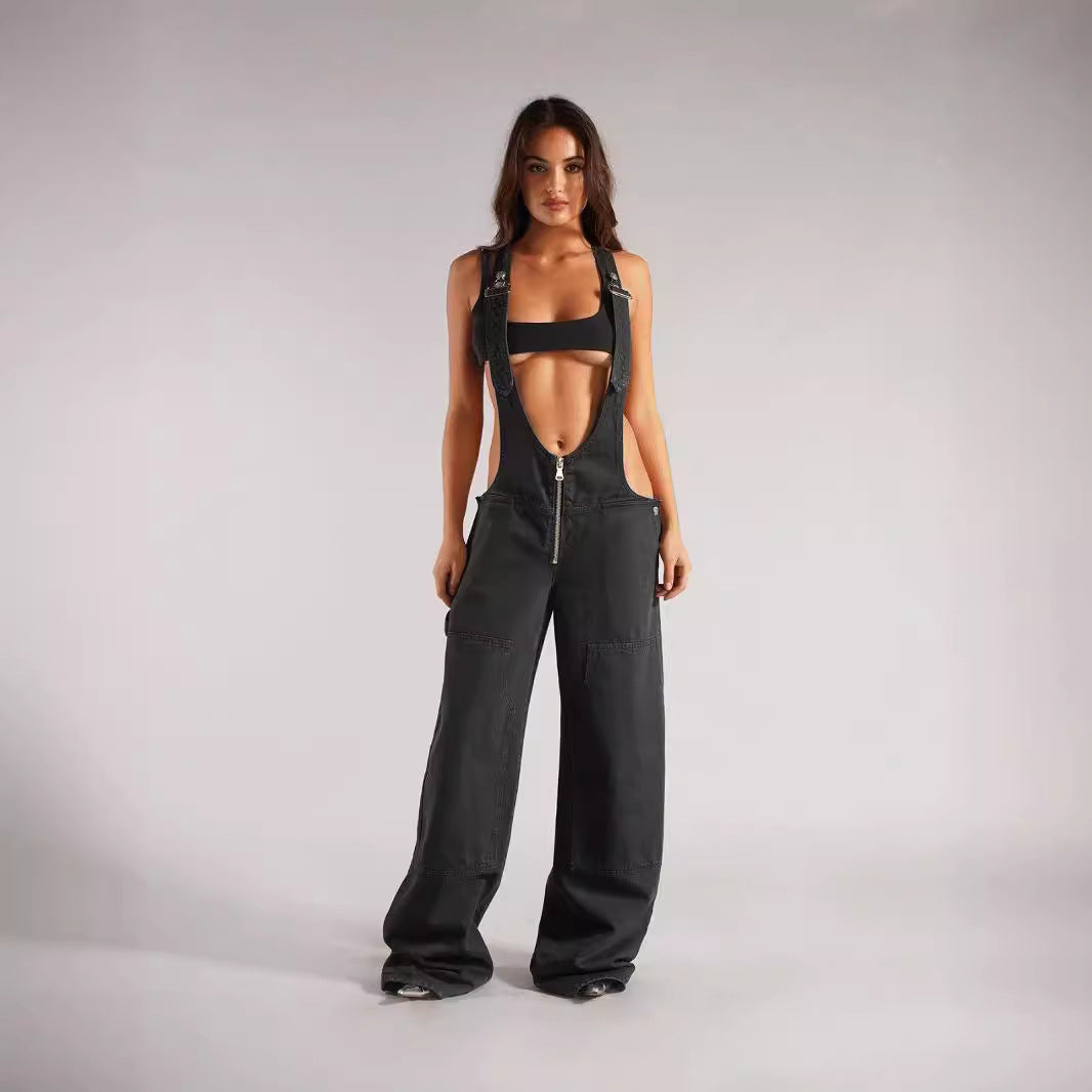 Autumn style overalls pants