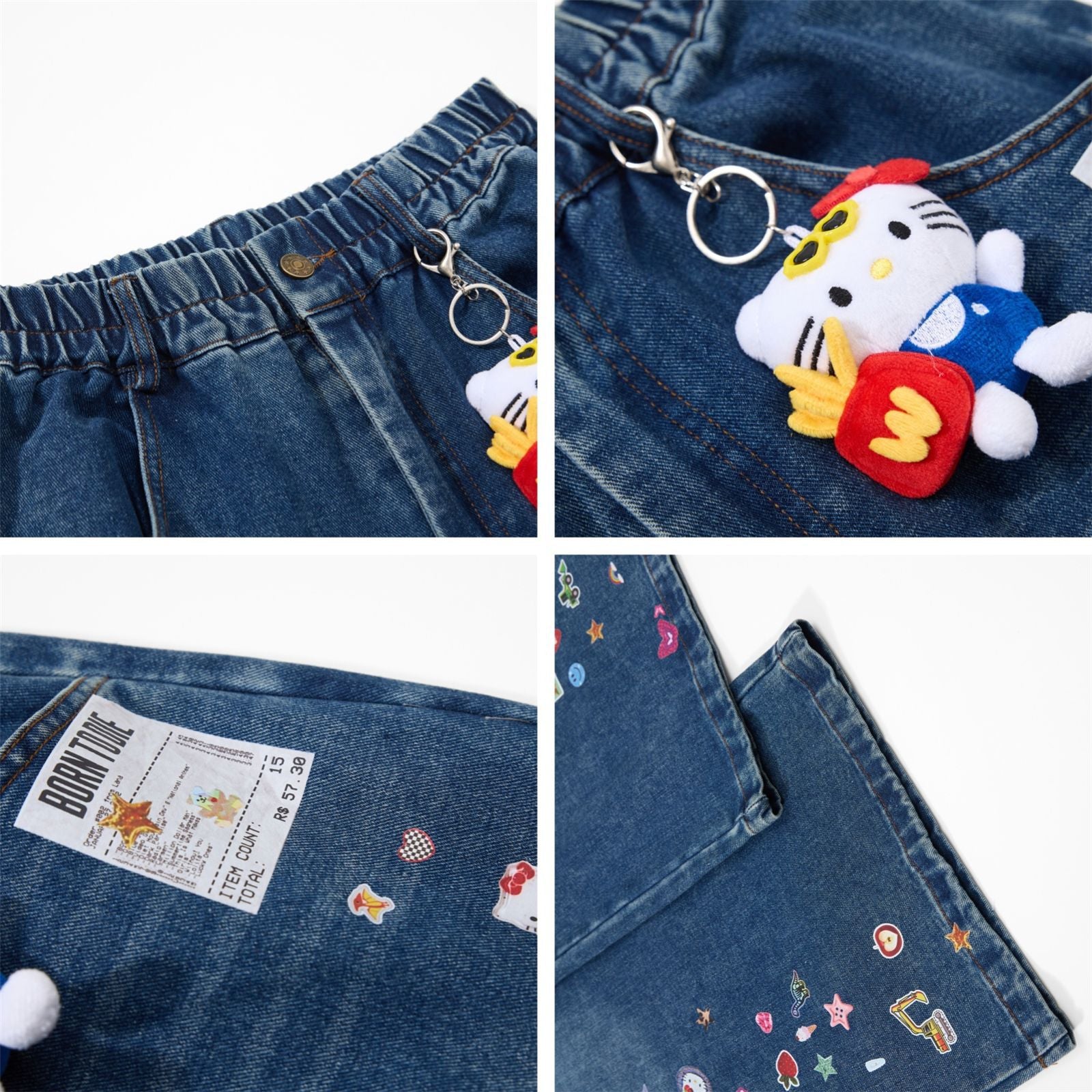 Cartoon designed pant