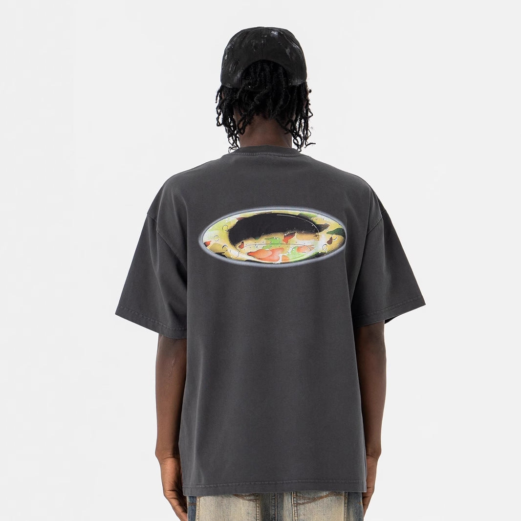 Men's Retro Print T-Shirt