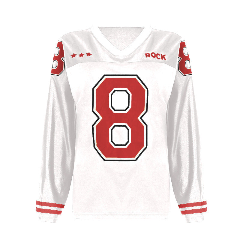 V-neck Sports T-shirt