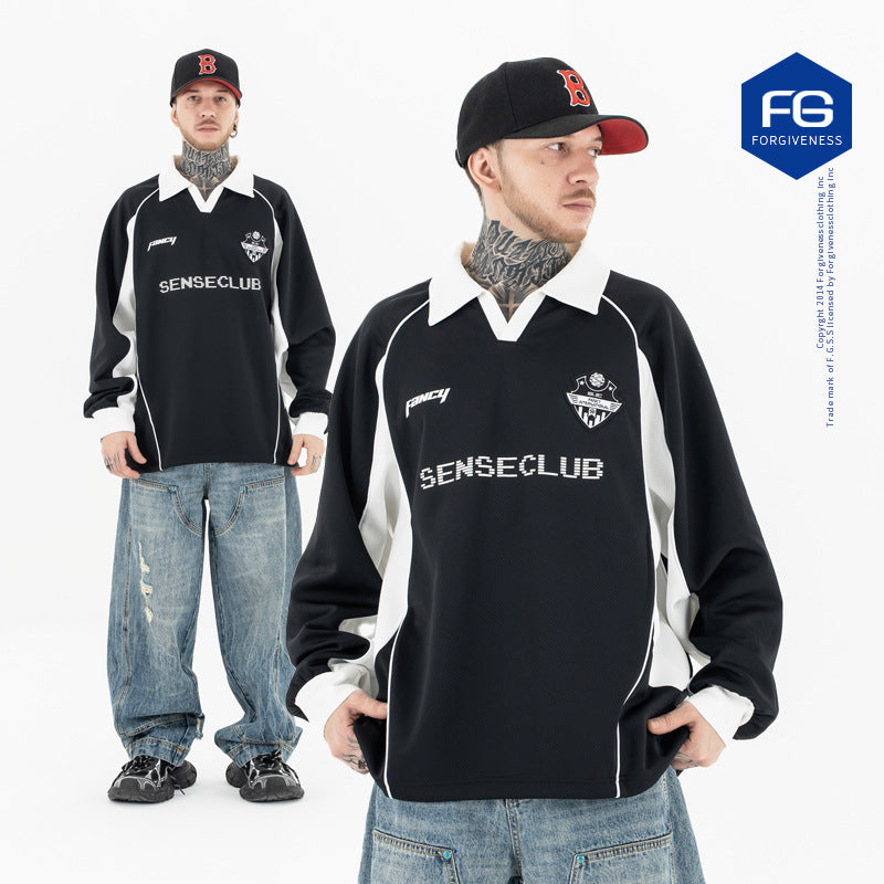 Polo long sleeve sweatshirt