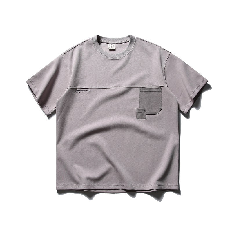 Pocket short sleeved T-shirt