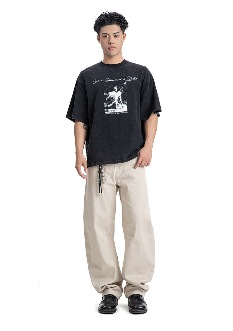 Unisex patterned t-shirt