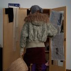 Leopard Print Cotton Jacket