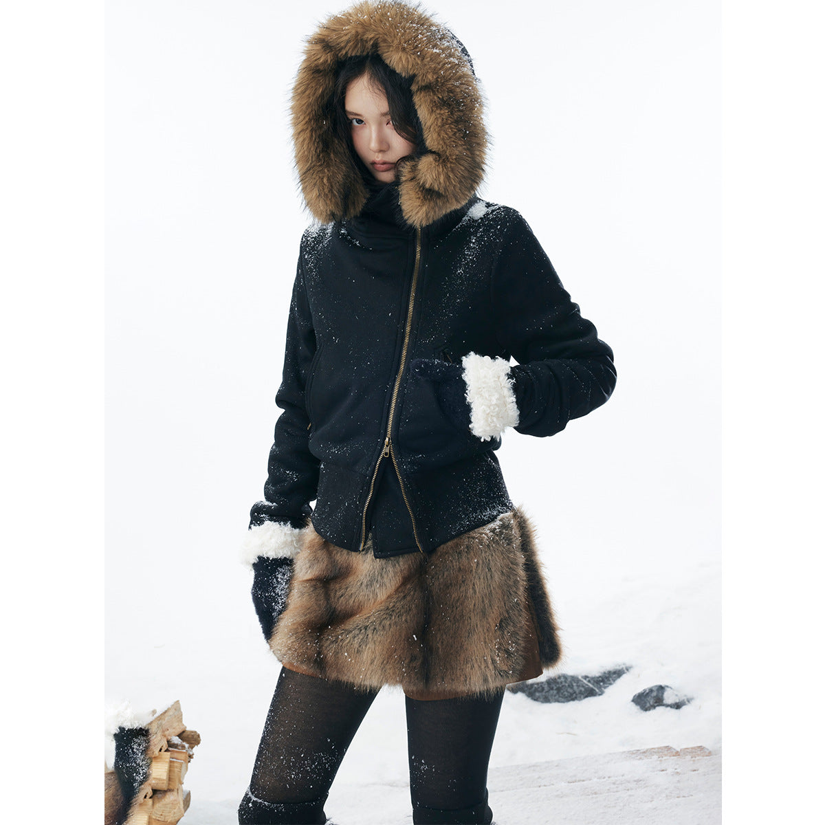 Fleece Lined Cotton Jacket