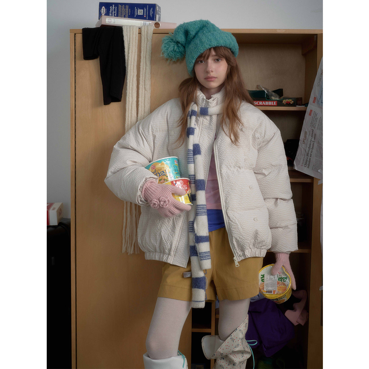 Warm Cotton Puffer Jacket