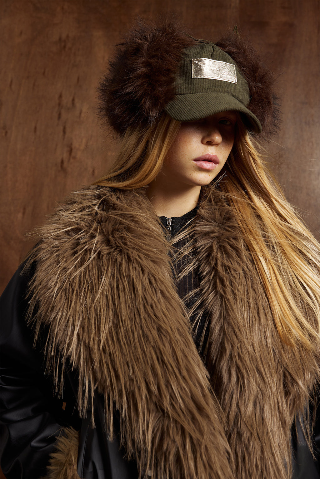 Velvet Cotton Leather Jacket