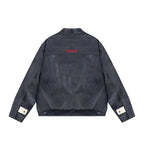 Motorcycle-Style PU Leather Jacket