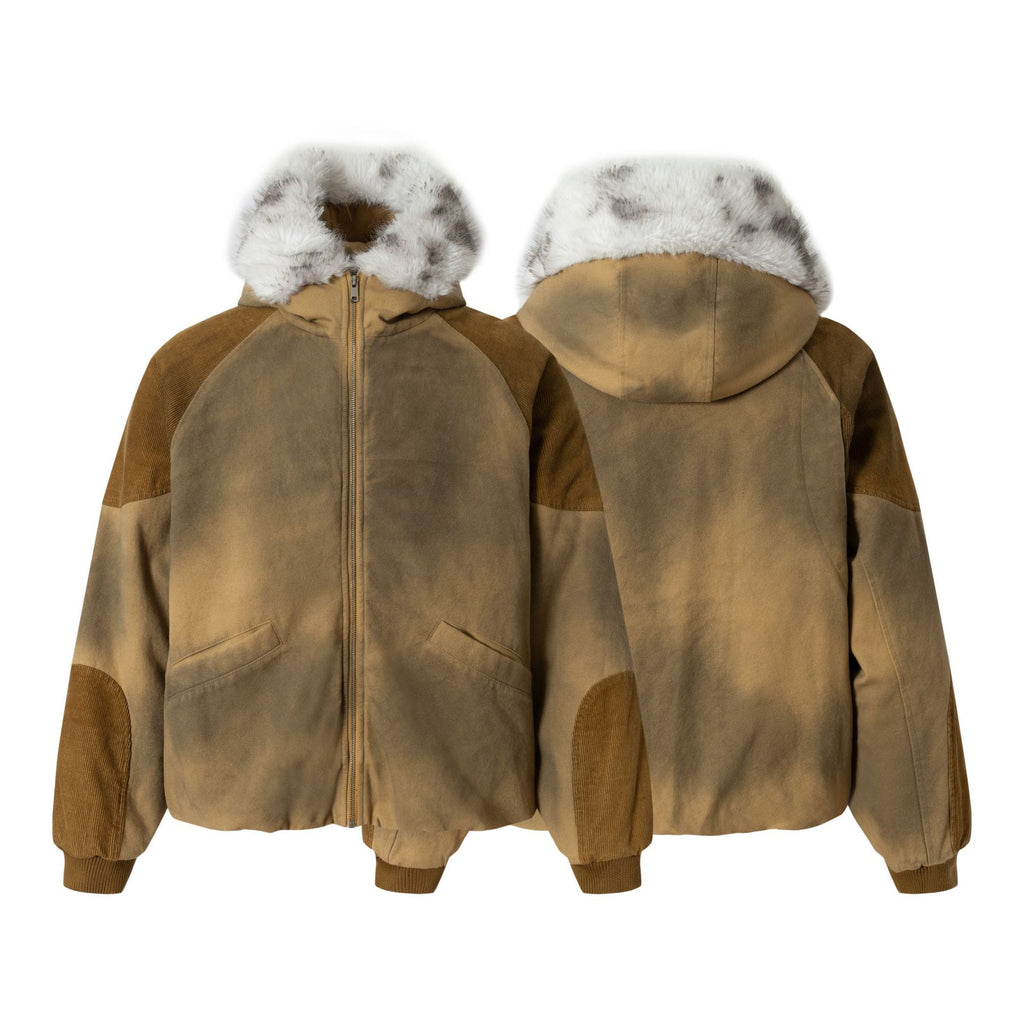 Shearling Cotton Coat