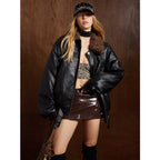 Detachable Fur Collar Jacket