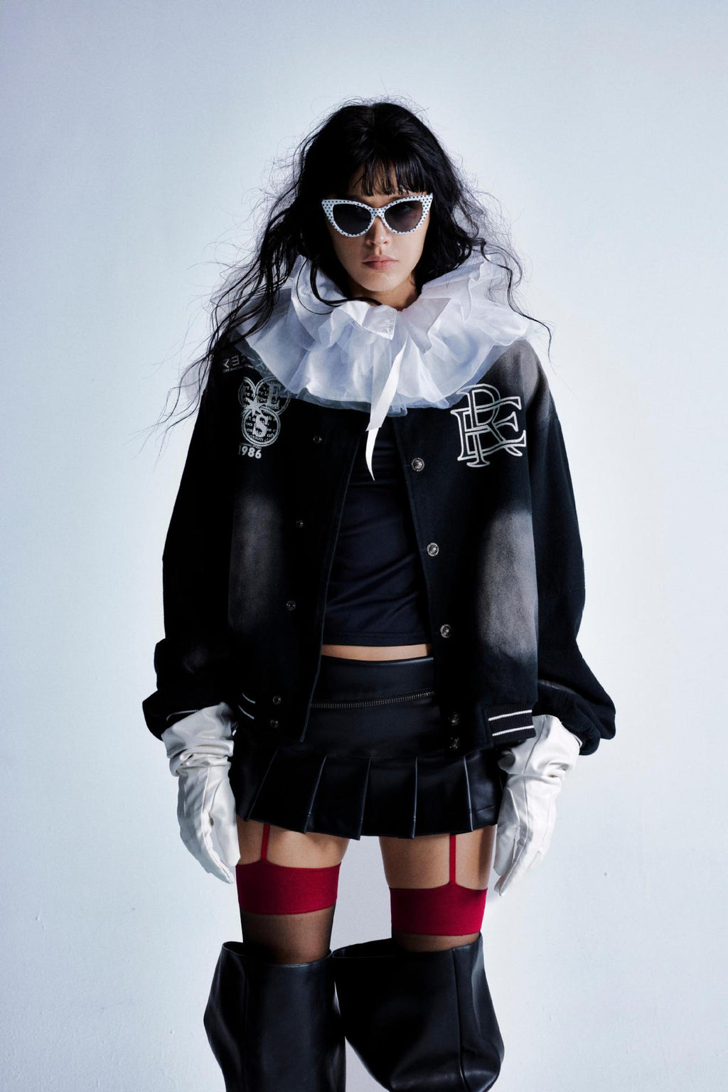 Embroidered Functional Baseball Jacket