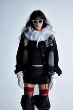 Embroidered Functional Baseball Jacket