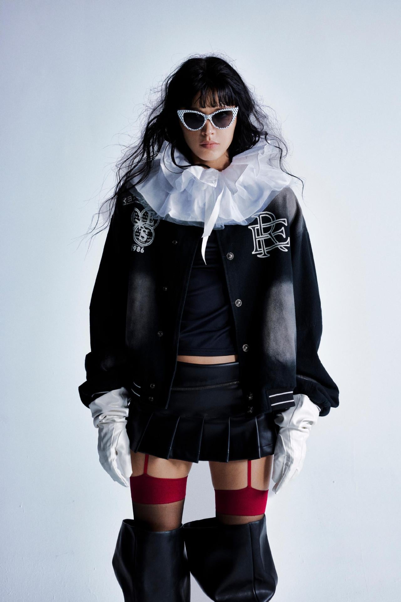 Embroidered Functional Baseball Jacket