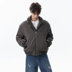 Thick Cotton Jacket With Fur Collar