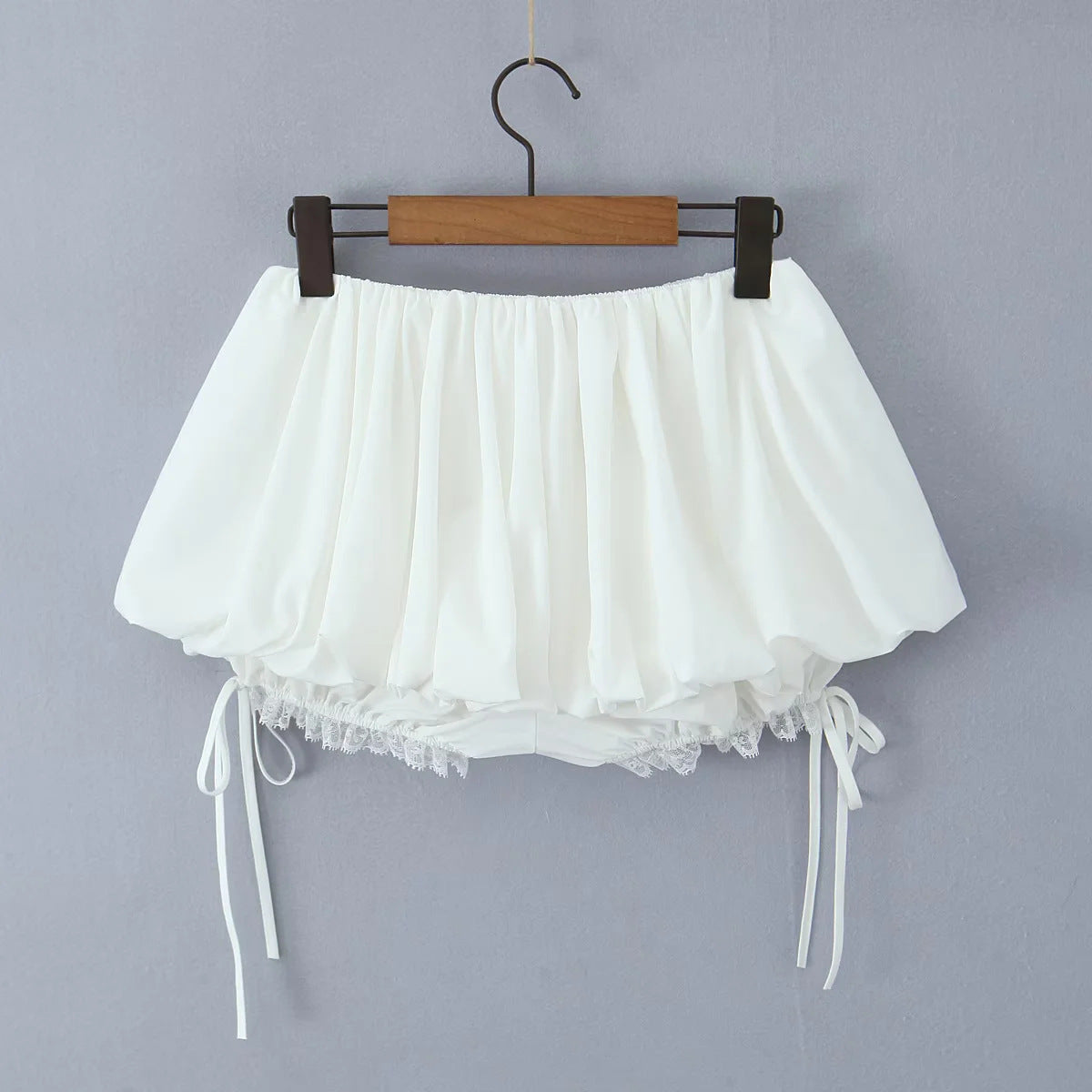 Lace Tulle Flare Skirt