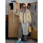 Suede Couple's Cotton Jacket