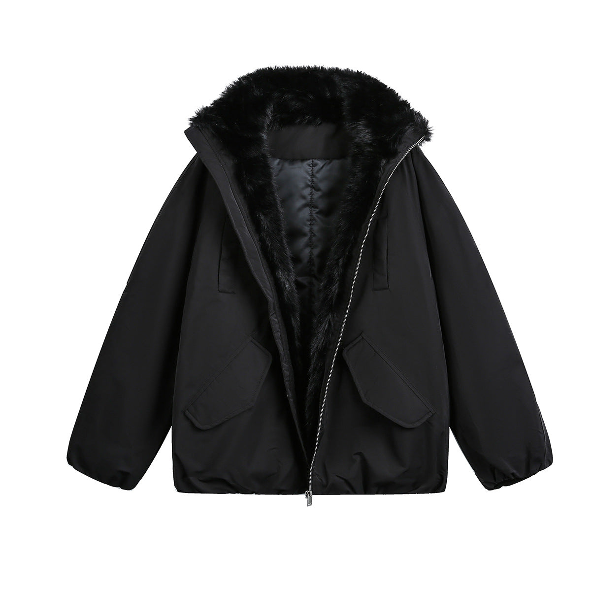 Fur Collar Fleece Jacket