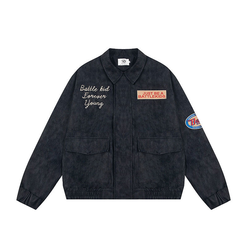Pilot jacket leather jacket