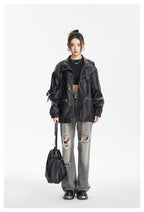 Rider Fit Leather Jacket