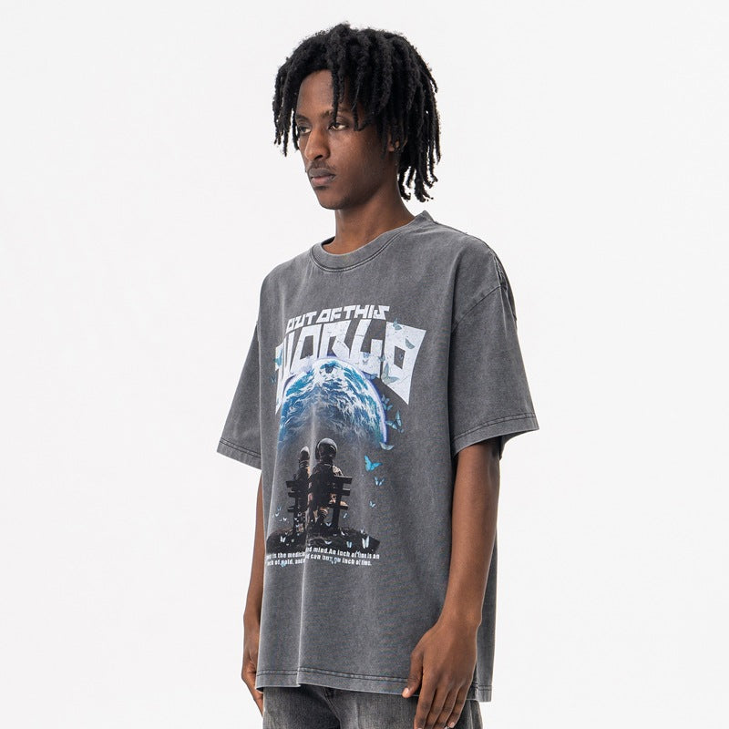 Earth from Afar Graphic T-Shirt