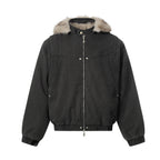 Detachable Hooded Cotton Jacket