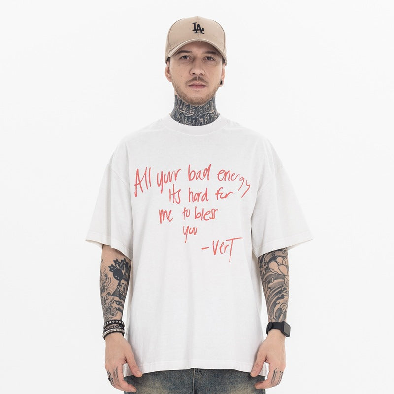 Streetline Red Print Tee