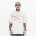 Streetline Red Print Tee