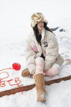 Cotton Graffiti Puffer Jacket