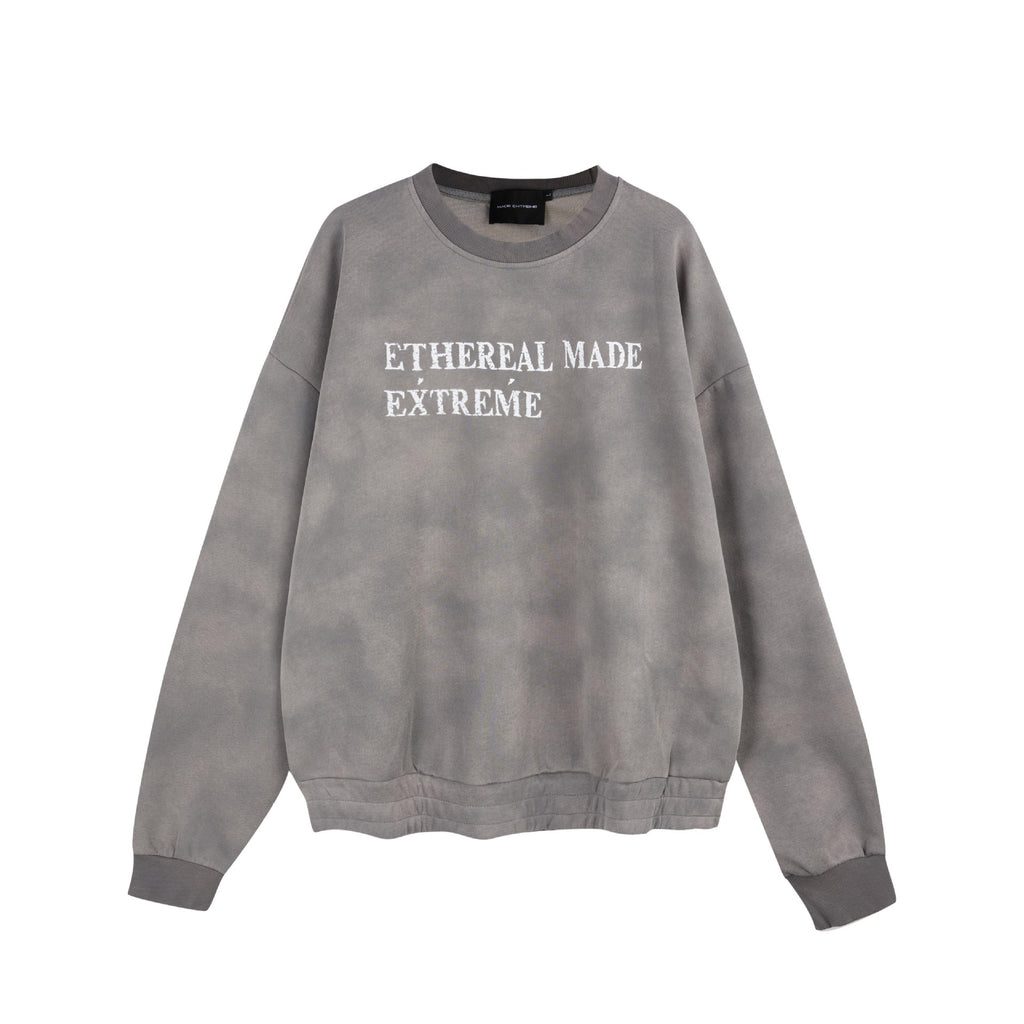 Vintage patterned hoodie