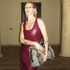 Midnight Luxe Burgundy Blaze Dress