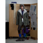 Oversize Fur Bomber Jacket