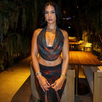 Sleeveless Collar Vest