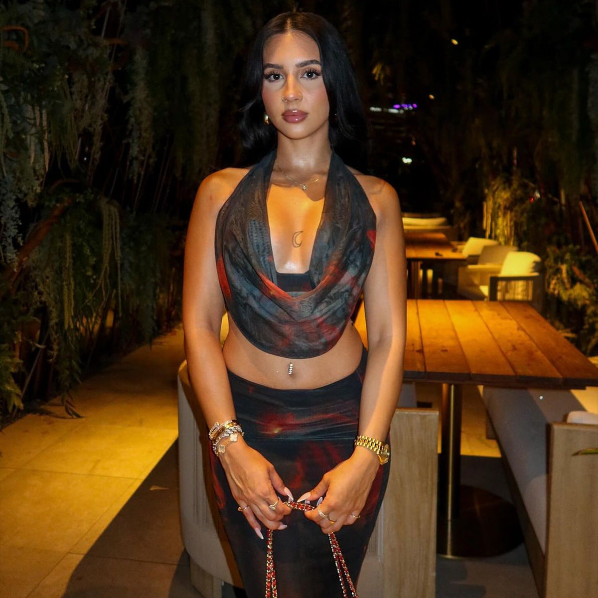 Sleeveless Collar Vest