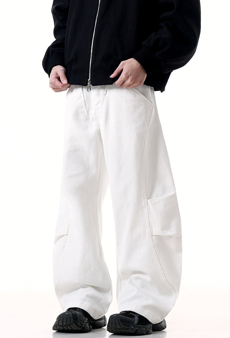 Loose Wide-Leg Pants