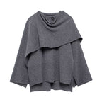 Temperament Cloak Style Sweater
