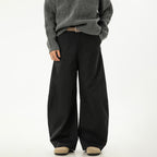 Side split spliced pants