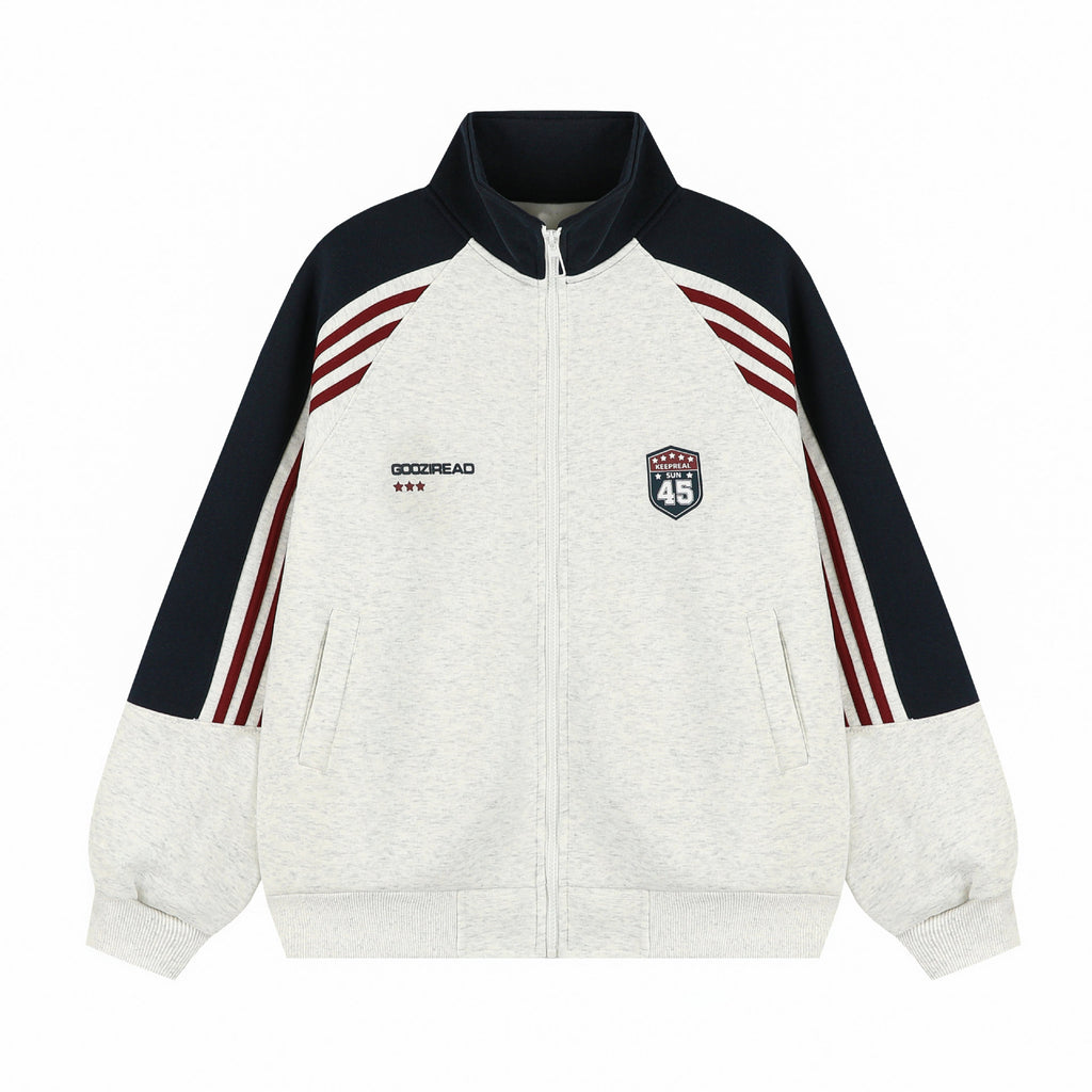 Striped cardiga Sweatshirt Jacket