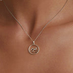LEUNSA Mountain Spirit Silver Necklace