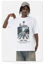 Men's Short Sleeve Rock Print T-Shirt