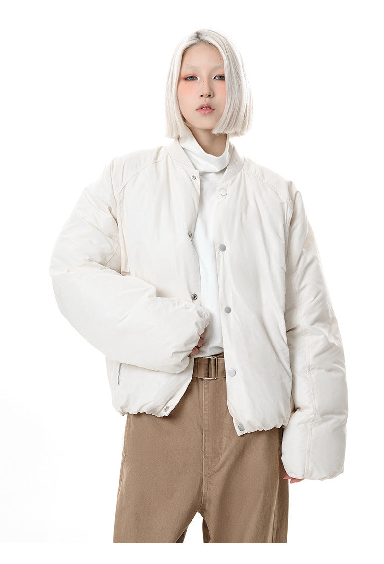 Solid Cotton Coat