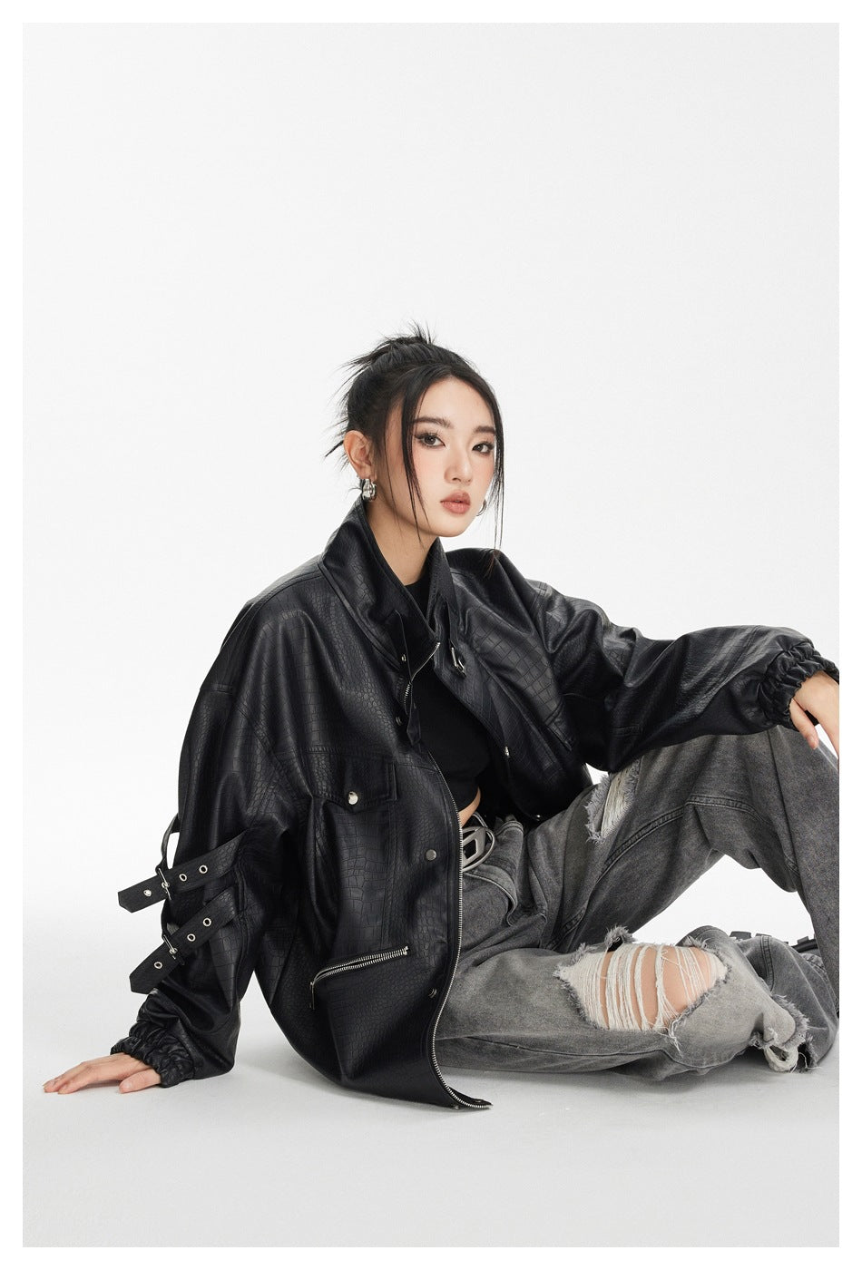 Rider Fit Leather Jacket