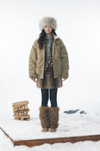 Detachable Collar With Cotton Jacket