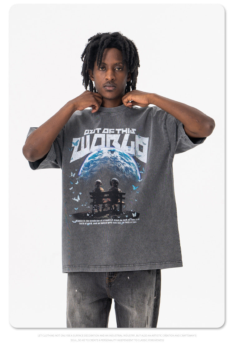 Earth from Afar Graphic T-Shirt