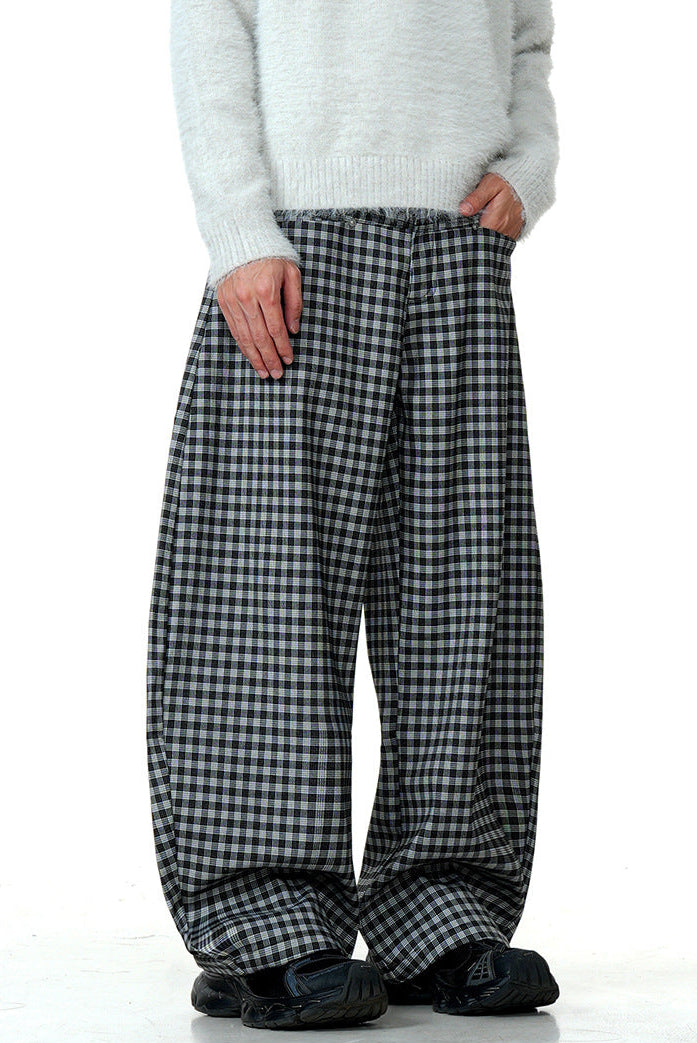 Relaxed Wide-Leg Trousers