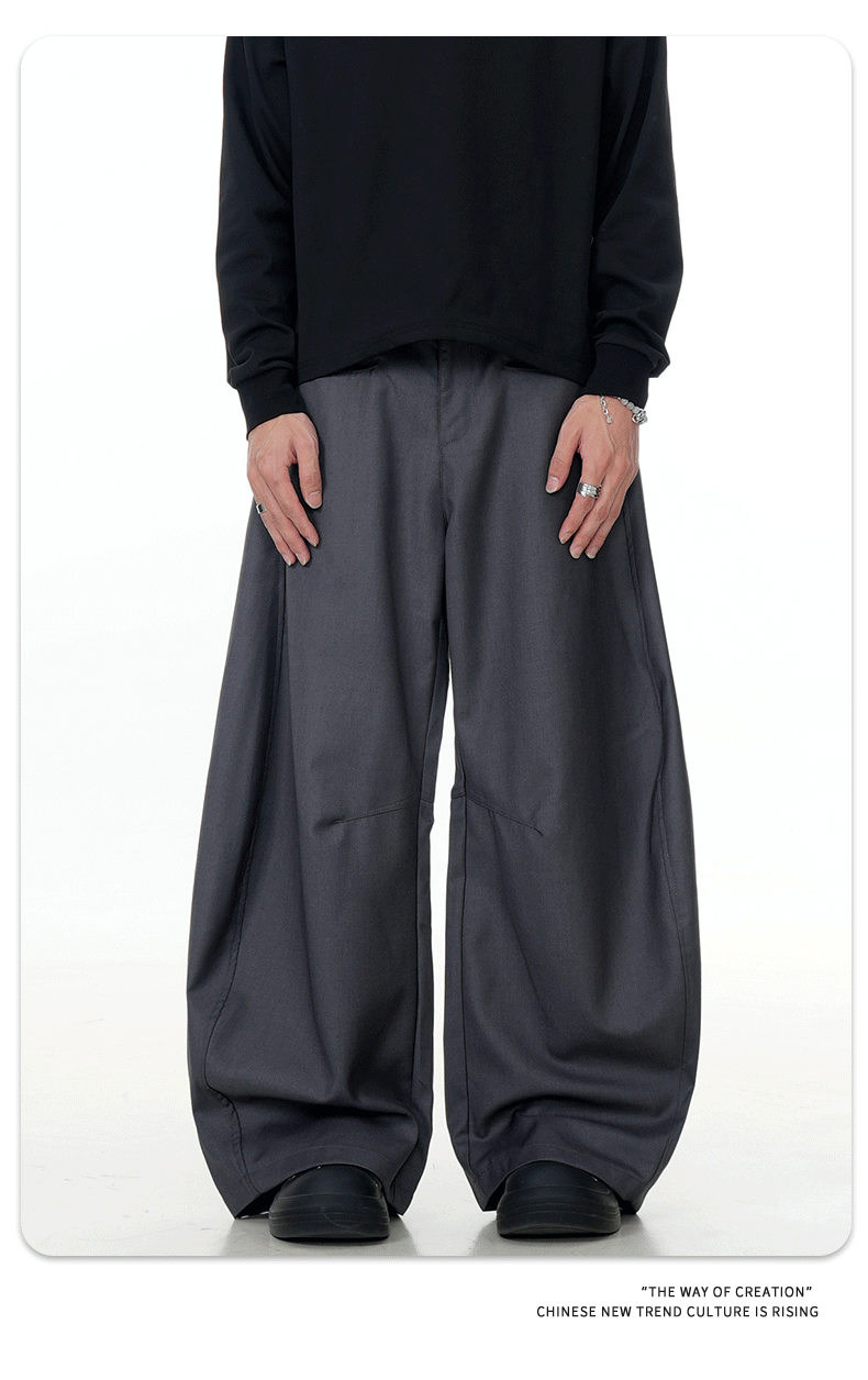 Slimming tapered pants
