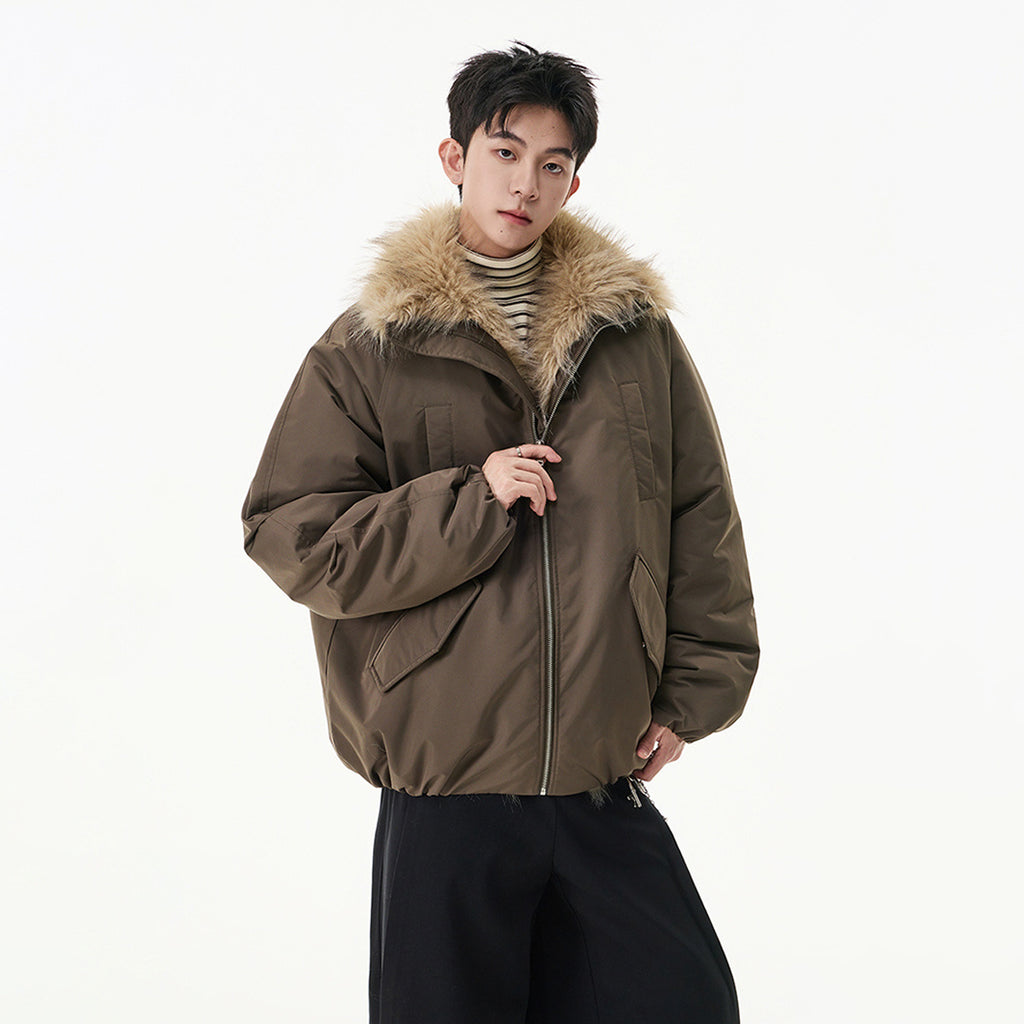 Fur Collar Fleece Jacket