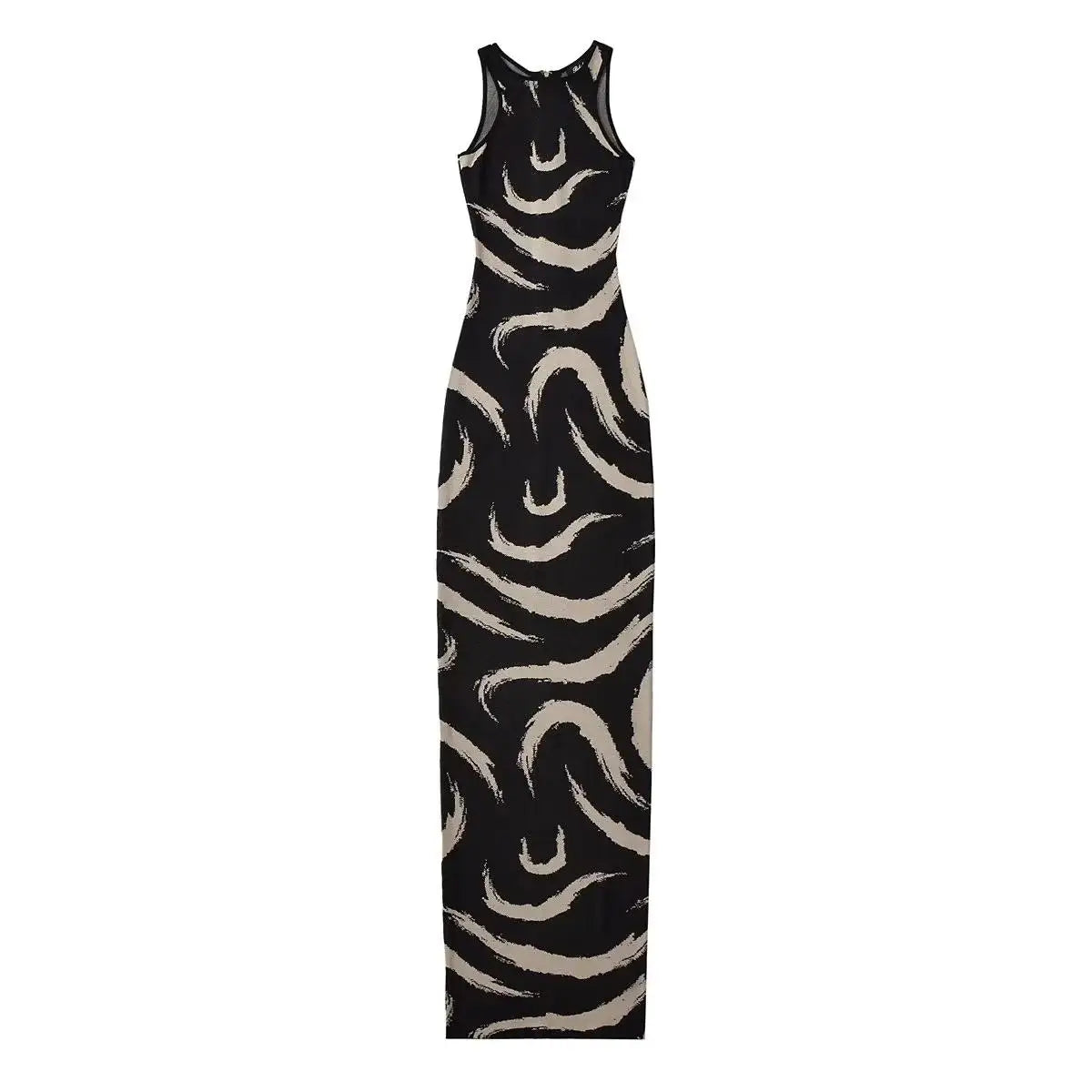 Zebra Pattern Luxury Dress